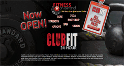 Desktop Screenshot of clubfit-24.com